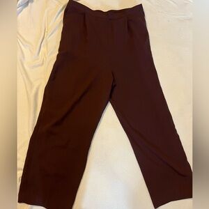 Laura Scott dark purple dress pants